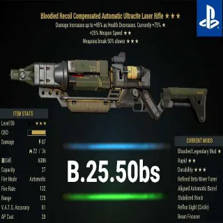 B2550bs U. Laser Rifle