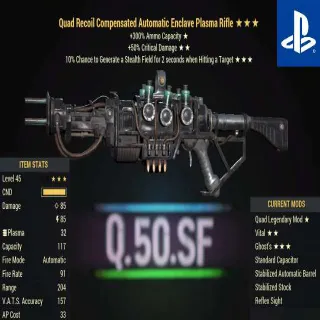 Weapon | Q50 SF Enclave Plasma