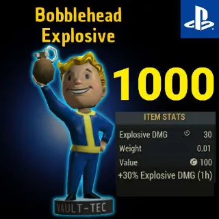 1k Explosive Bobbleheads