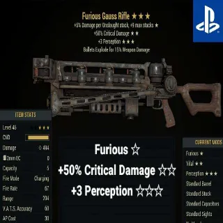 F503P Gauss Rifle