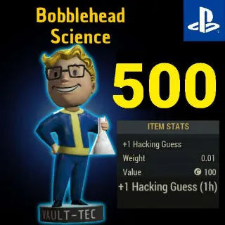 500 Science Bobbleheads