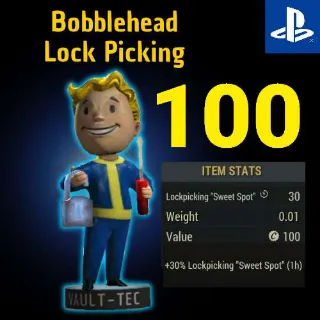 100 Lock Picking Bobbleheads