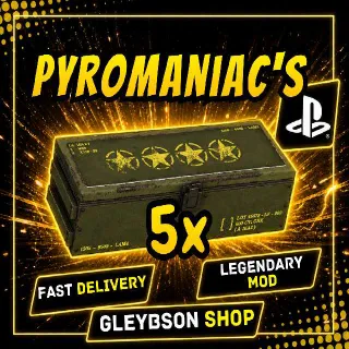 5x Pyromaniac's Mods