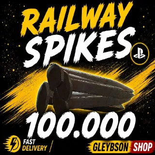 100k Railway Spikes