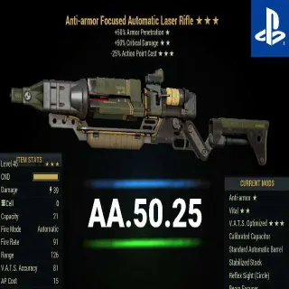 AA5025 Laser Rifle