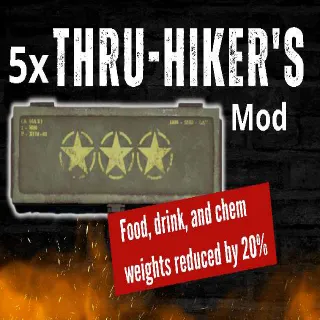 5x Thru-hiker's MOD