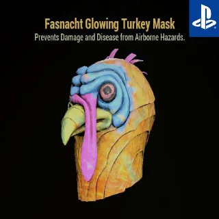 Glowing Turkey Mask