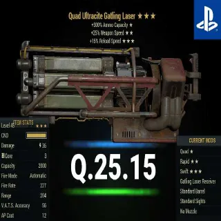 Q2515 U. Gatling Laser
