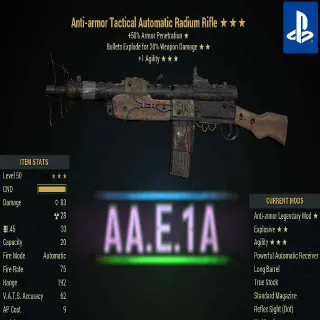 AAE1A Radium Rifle
