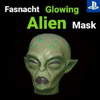 Glowing Alien Mask
