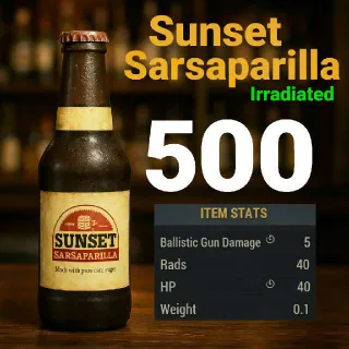 500 Sunset Sarsaparilla RAD