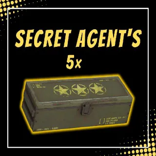 5x Secret Agent's Mods
