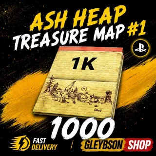 1000 Ash Heap Teasure Map #1