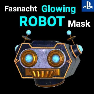 Glowing Robot Mask