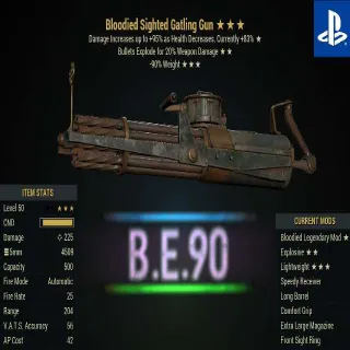BE90 Gatling Gun
