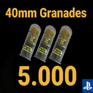 5000 40mm Granades