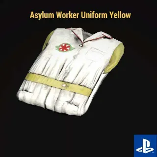 Asylum Worker Uniform Yellow