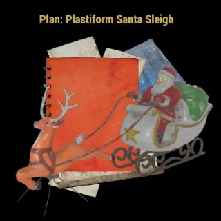 Plastiform Santa Sleigh