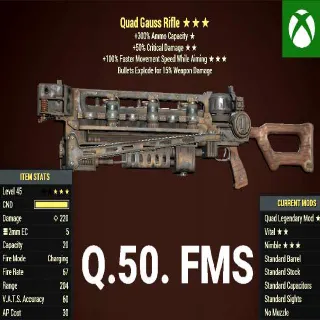 Q50 Fms Gauss Rifle