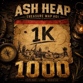 1000 Ash Heap Teasure Map #1
