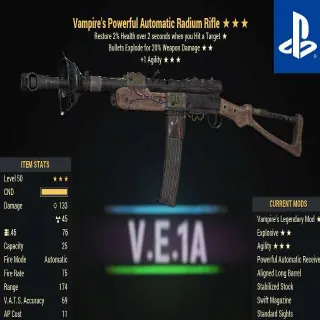 Weapon | VE1A Radium Rifle