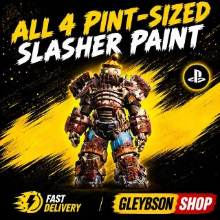 All 4 Pint-Sized Slasher Paint