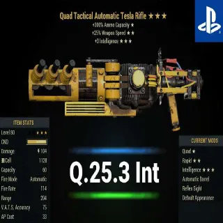 Q25 Int Tesla Rifle