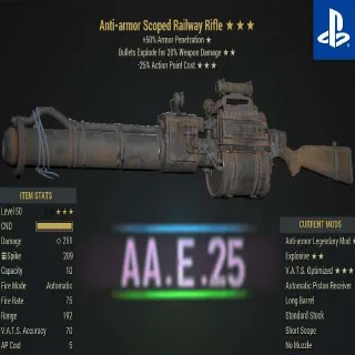 AAE25 Railway Rifle