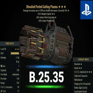 B2535 Gatling Plasma