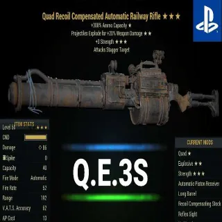 QE3S Railway Rifle