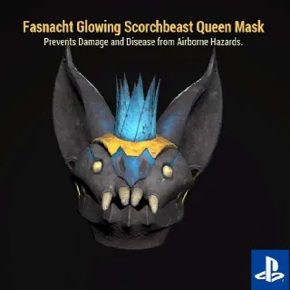 Glowing Queen Mask