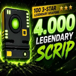 4.000 Legendary Scrip
