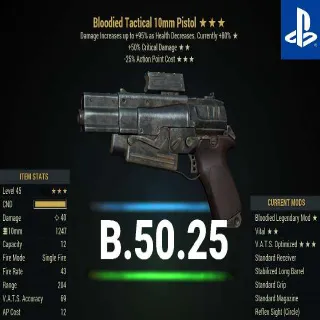 B5025 10mm Pistol
