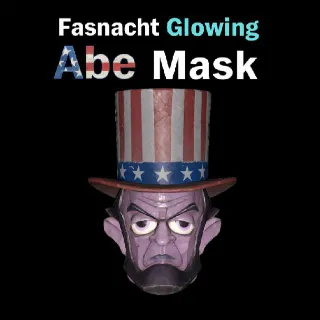 Glowing Abe Mask