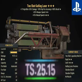 Weapon | TS2515 Gatling Laser