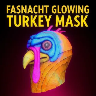 Glowing Turkey Mask