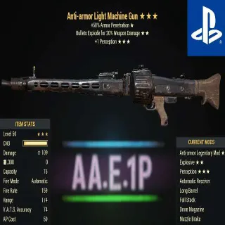 AAE1P Light Machine Gun