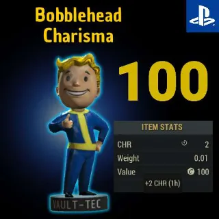 100 Charisma Bobbleheads