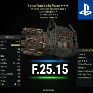 F2515 Gatling Plasma
