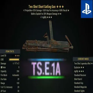TSE1A Gatling Gun