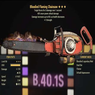 Weapon | B401s Chainsaw