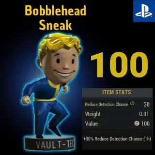 100 Sneak Bobbleheads