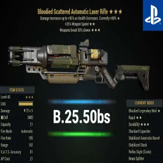 B2550bs Laser Rifle