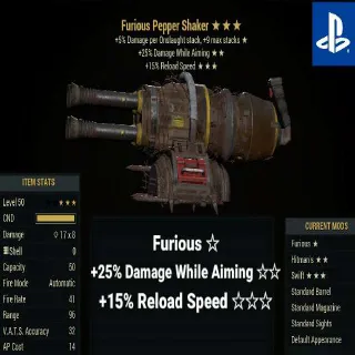 F+2515R Pepper Shaker