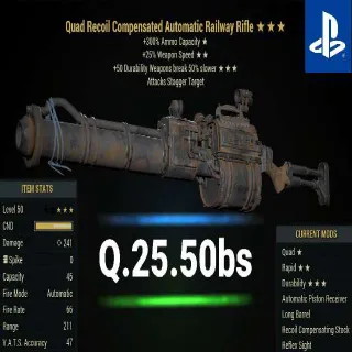 Q2550bs Railway Rifle