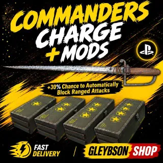 Commanders Charge + Mods