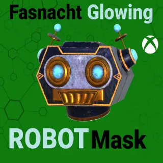 Glowing Robot Mask