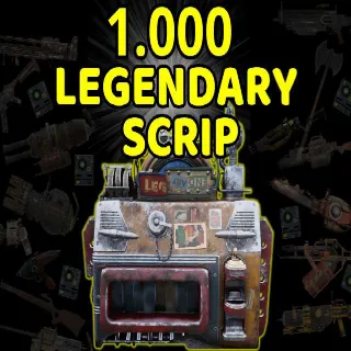 1.000 Legendary Scrip