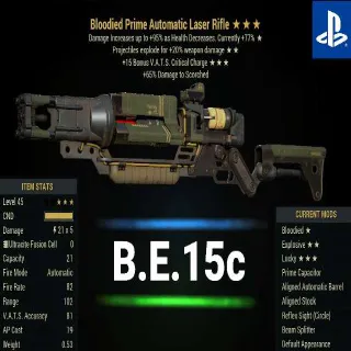 BE15 Laser Rifle