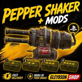Pepper Shaker + 4 Mods